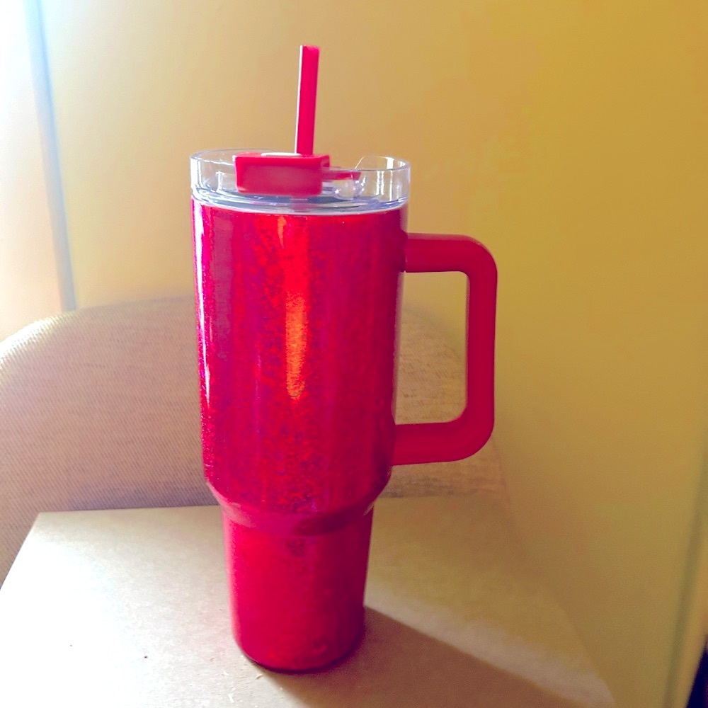 New Simply Modern Tumbler Pink Metallic Stainless Steel tumbler summer heat wave